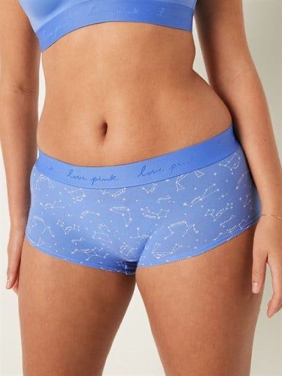 Victoria’s Secret PINK blue Shortie Pantie