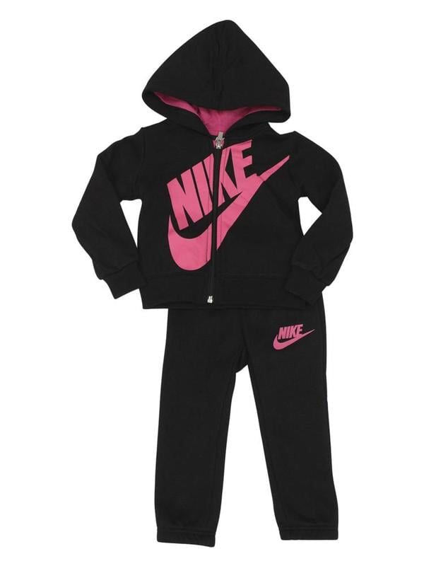 Nike Black/Pink training suit