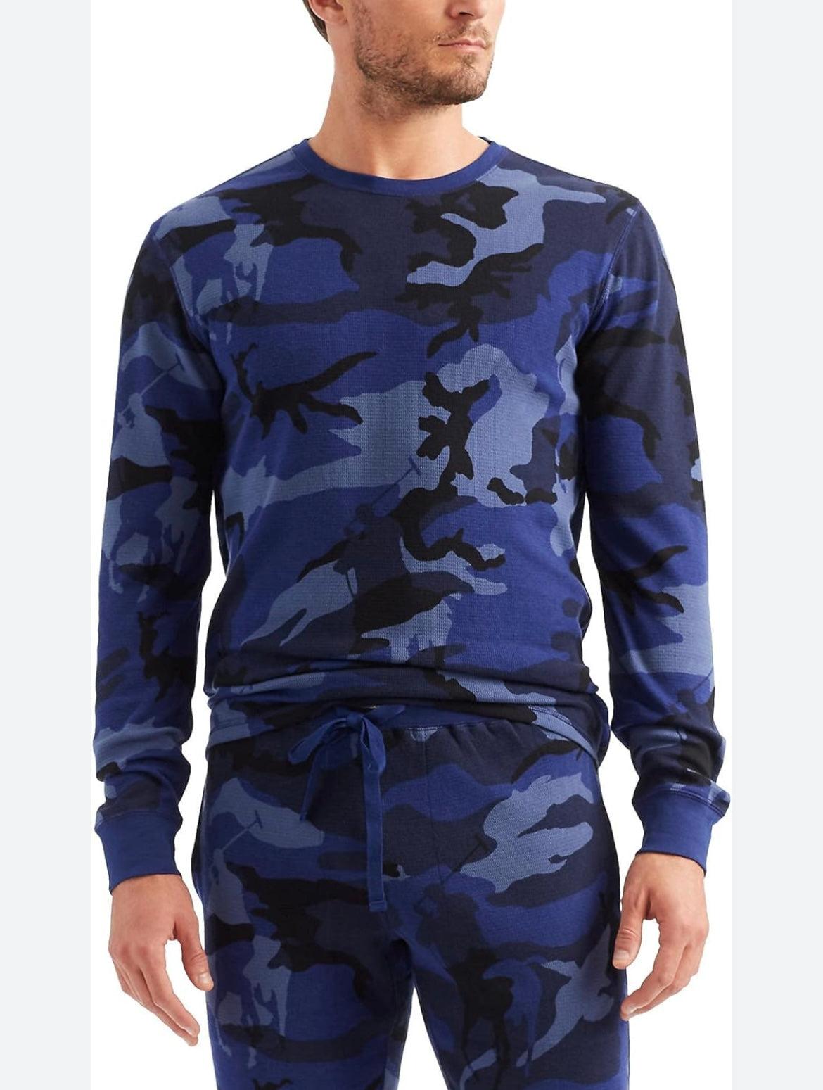 Polo Ralph Lauren Blue Camouflage Pj Set
