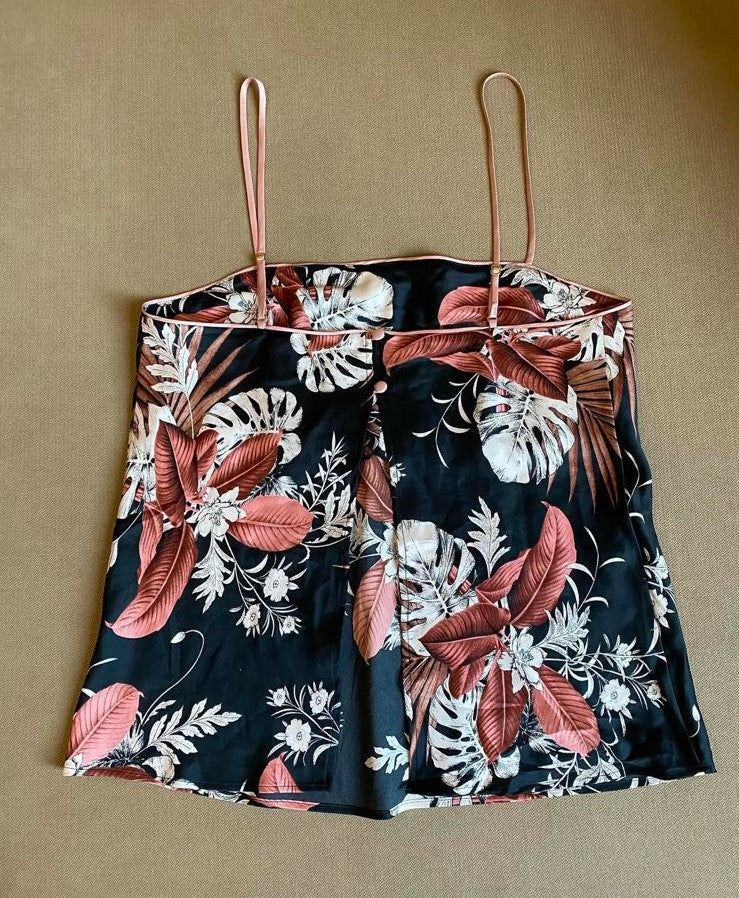Victoria's Secret Brown Floral Top