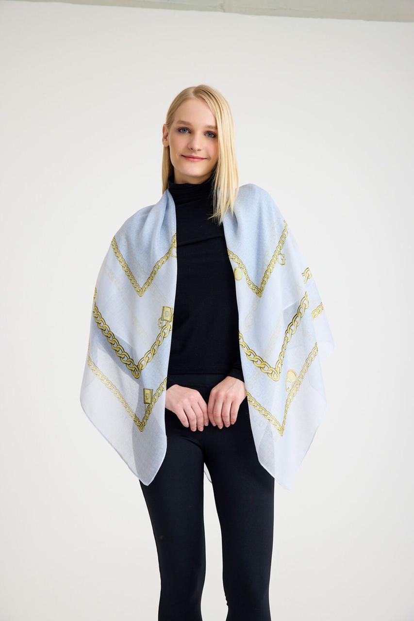 GUESS Babyblue Chain Scarf