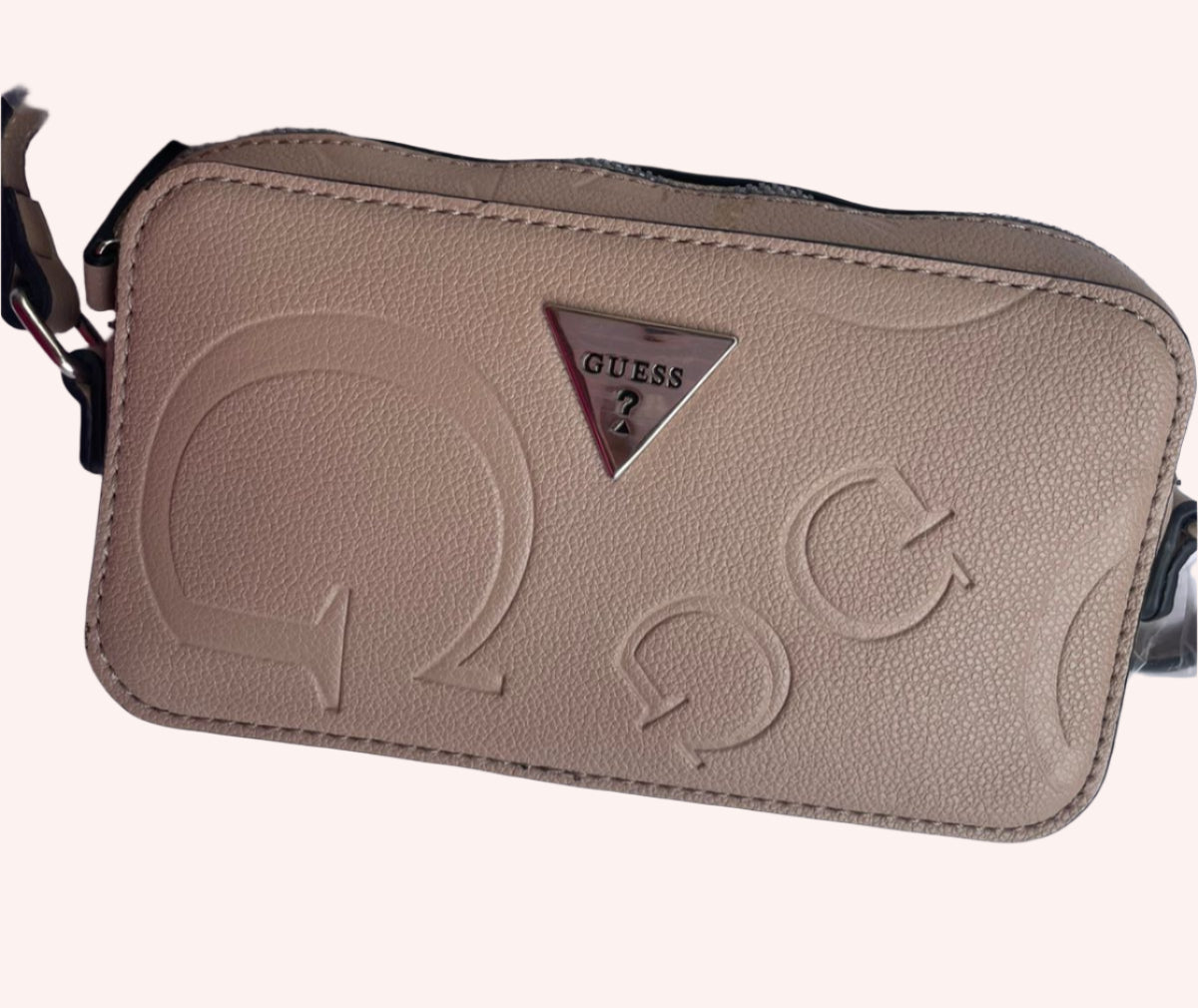 GUESS Beige Mini Crossbody Handbag