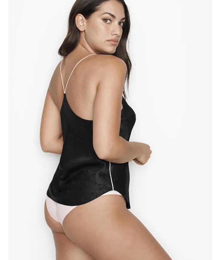 Victoria's Secret Black Logo Top