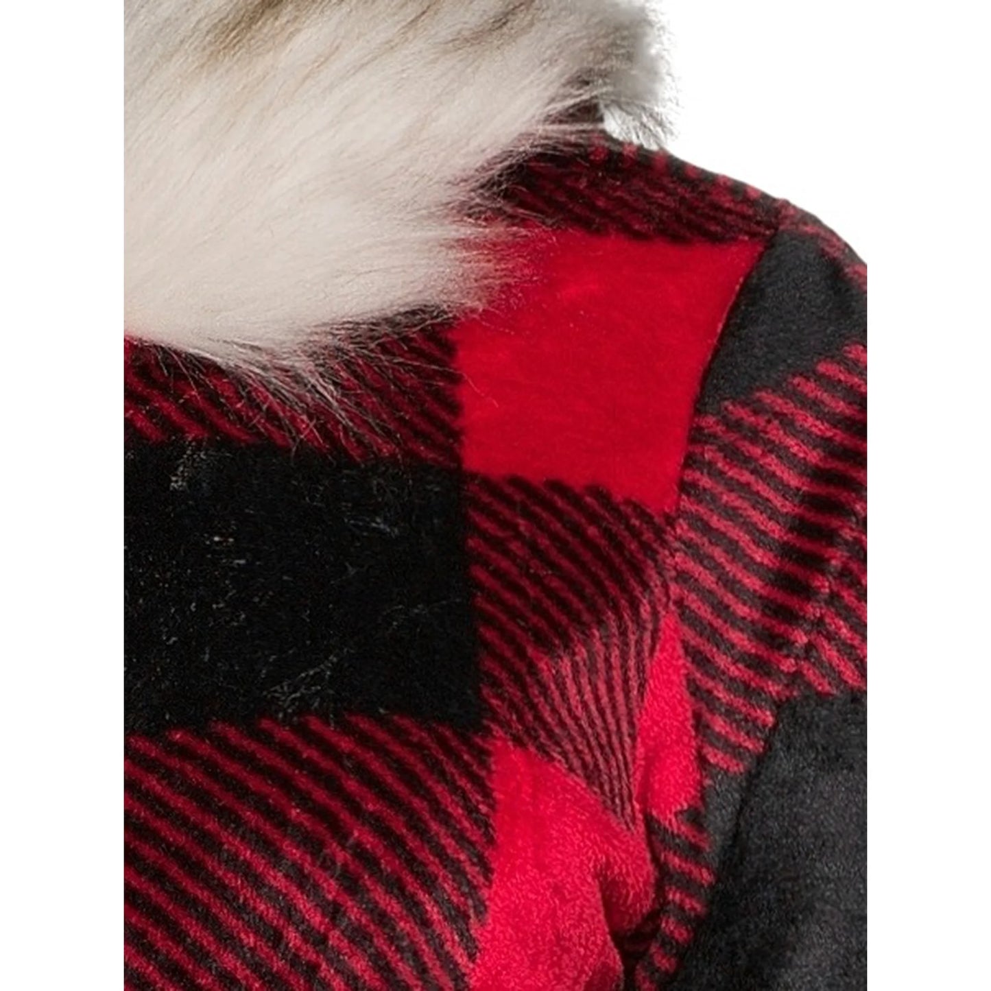 Secret Treasures Red Plaid Union Suit Pajamas