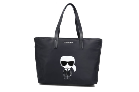 Karl Lagerfeld Black Tote Bag