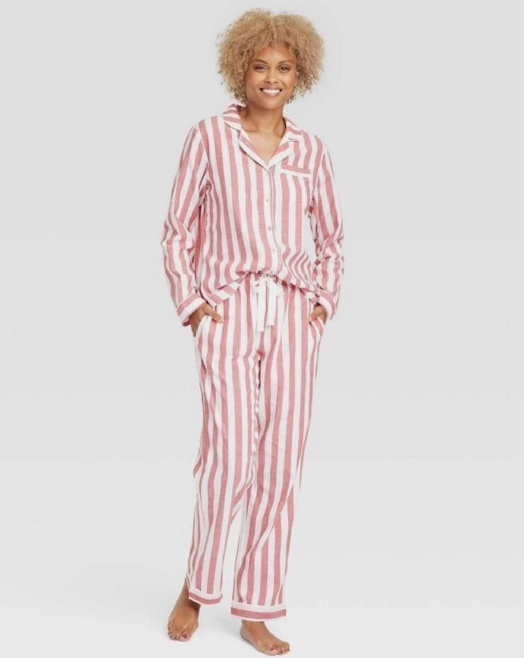 Stars Above Stripes Flannel Pj Set