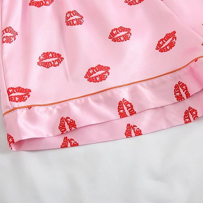 Victoria’s Secret Pink Kiss Satin Shorts
