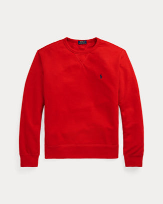 Red Polo Ralph Lauren Fleece Sweatshirt