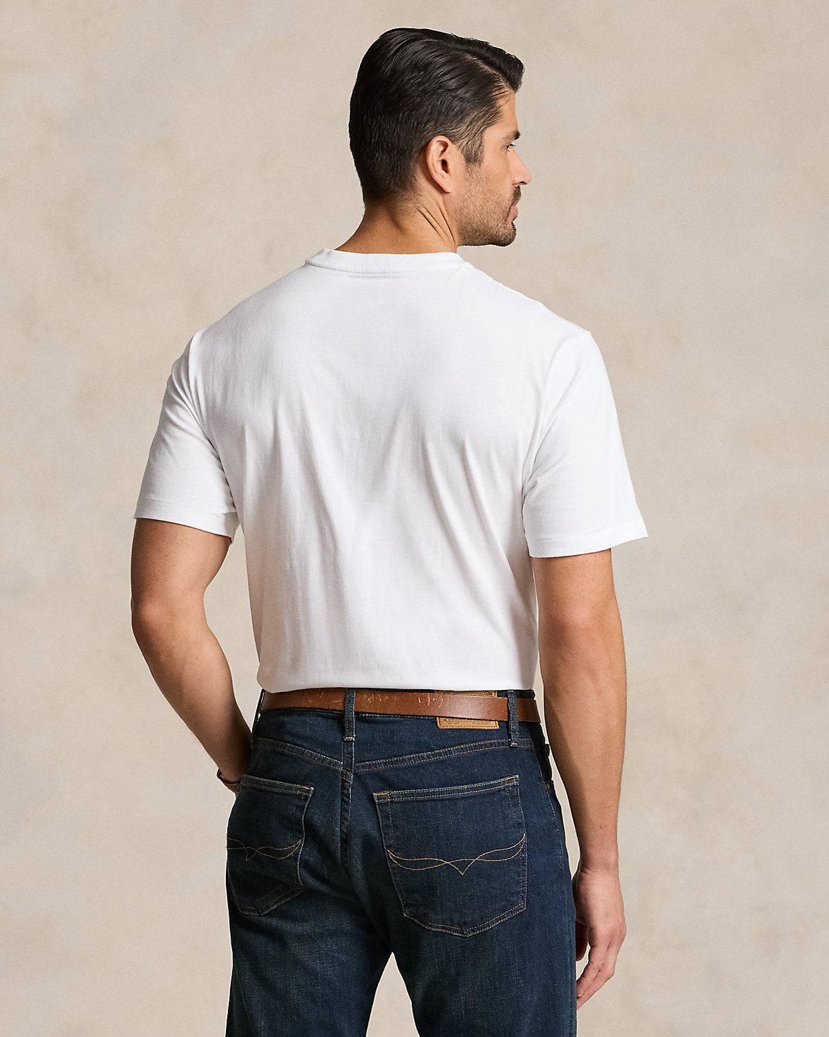 Polo Ralph Lauren White Pocket T-Shirt