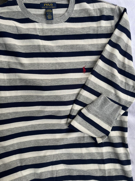 Polo Ralph Lauren Men's Striped Long-Sleeve Sleep Top