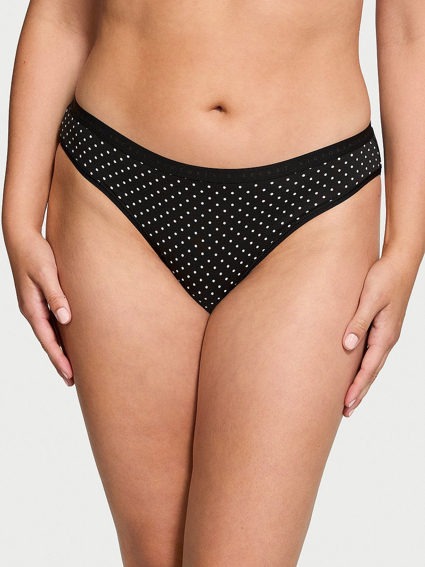 Victoria’s Secret polka Dots Cotton Bikini Pantie