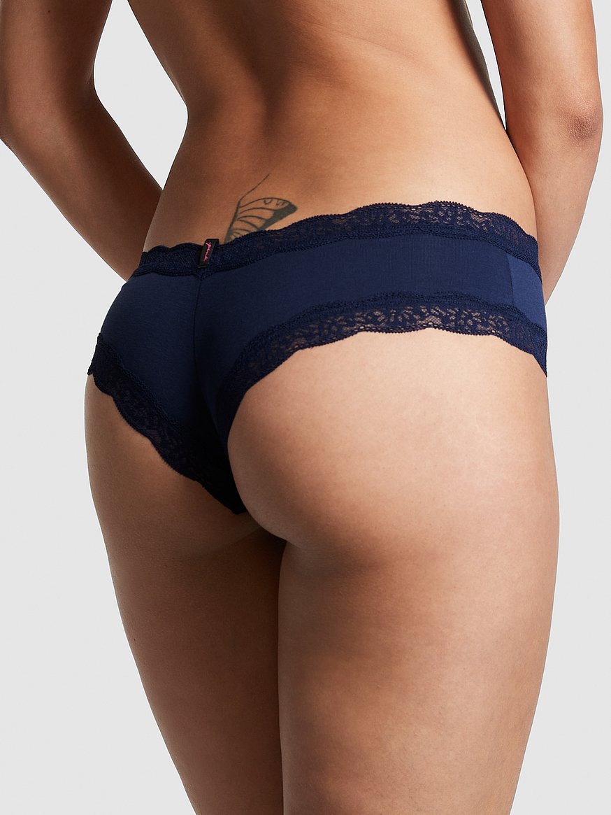 Victoria’s Secret PINK Lace Trim Cheekster Pantie