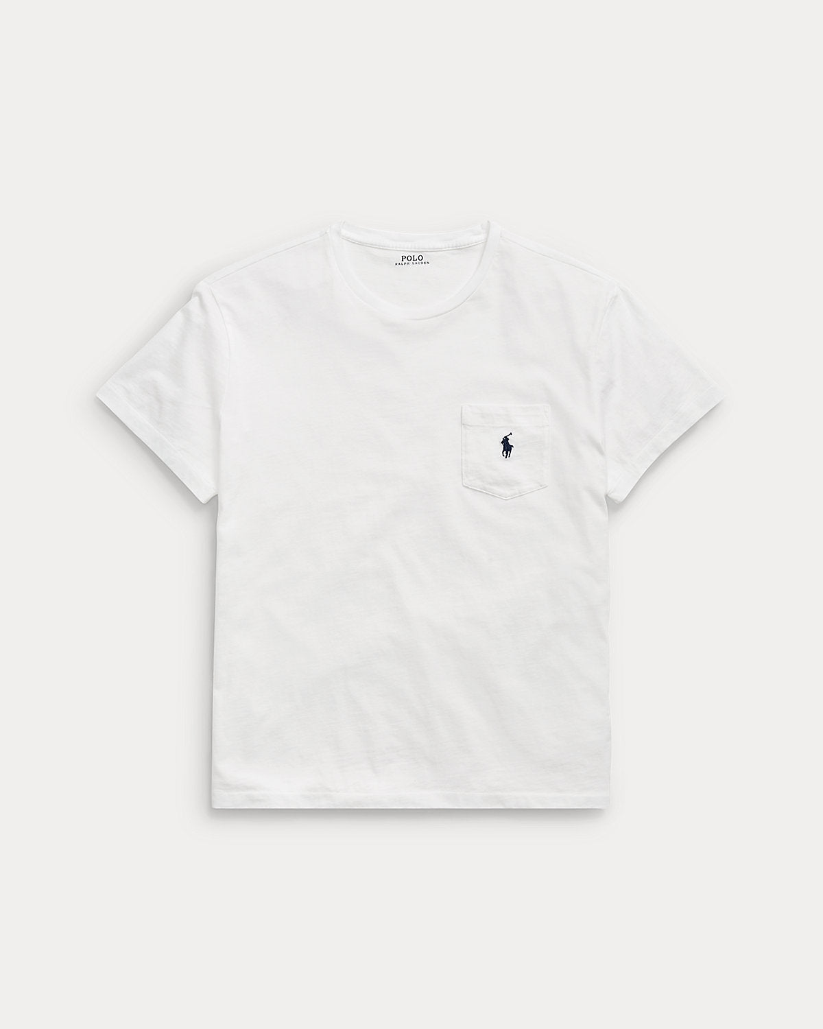 Polo Ralph Lauren White Pocket T-Shirt