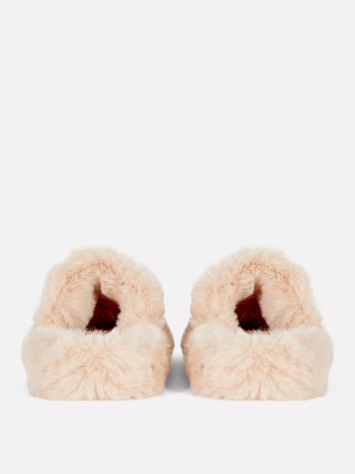 Primark Fluffy Double Strap Slippers