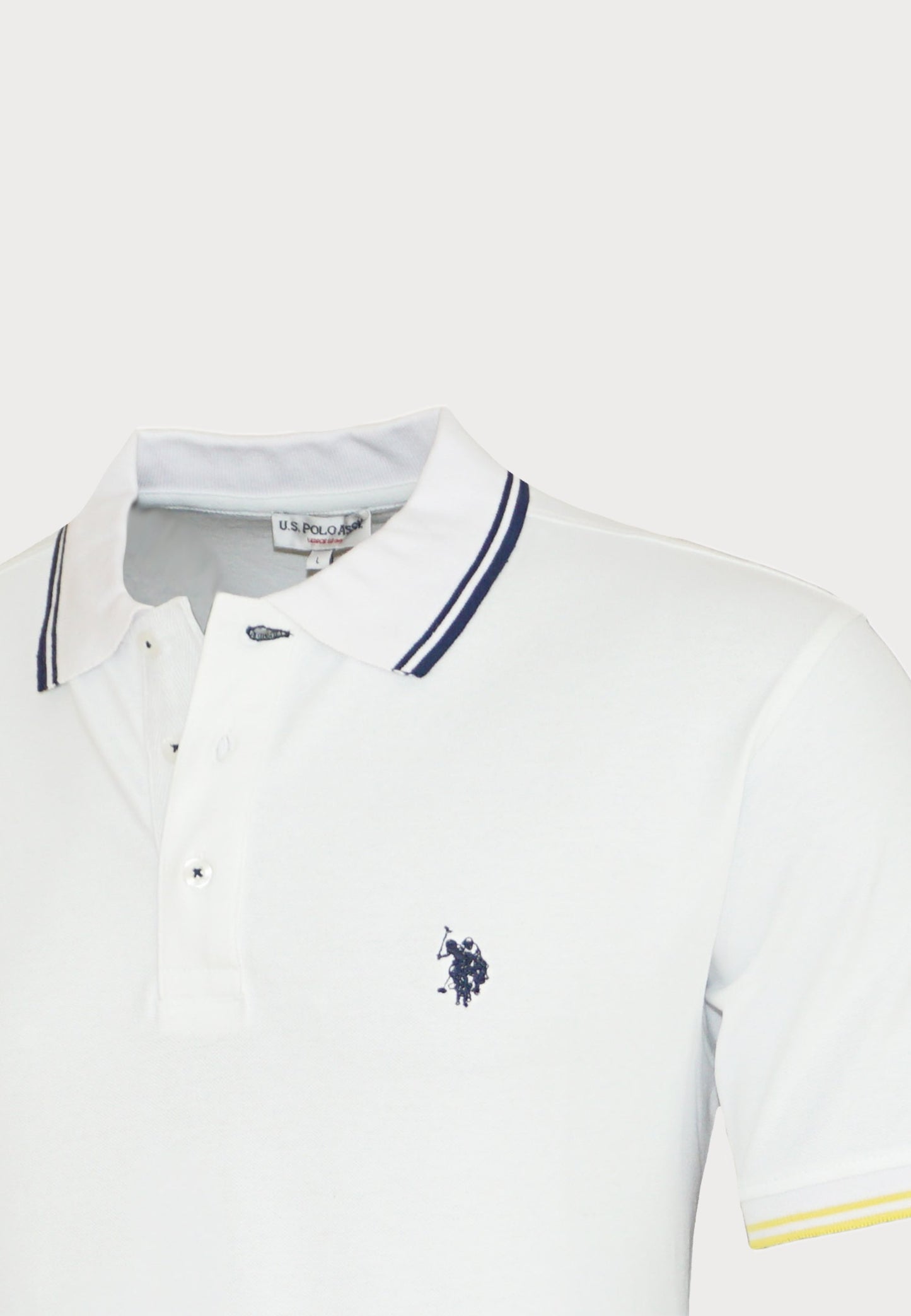 U.S. Polo Assn. White Polo Shirt