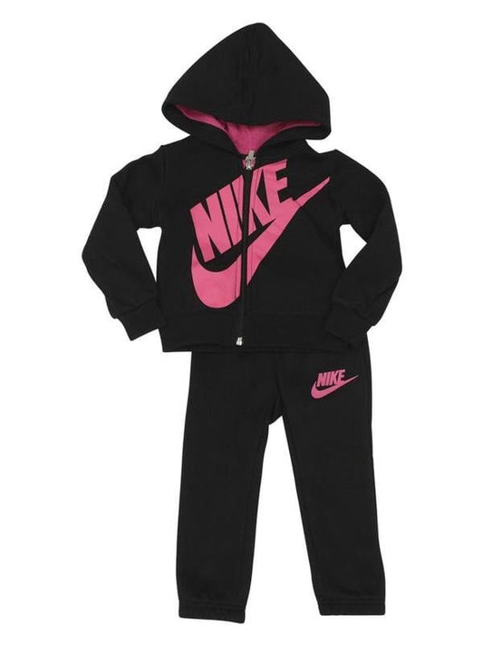 Nike Black/Pink training suit