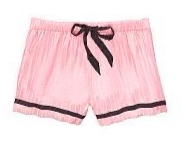 Victoria's Secret Pink Logo Satin Shorts