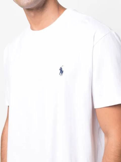 Polo Ralph Lauren White T-shirt- Custom Slim Fit