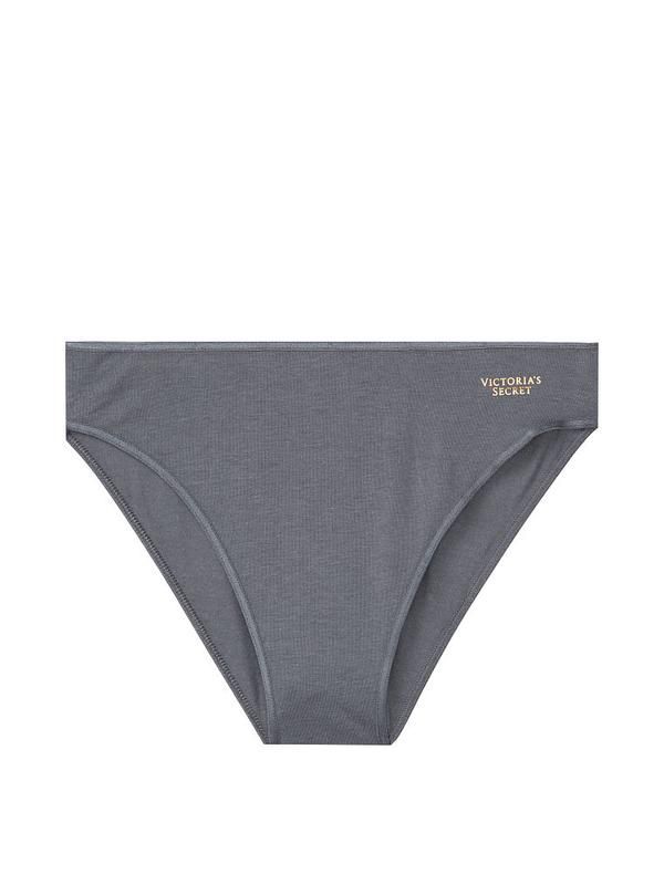 Victoria's Secret Grey High-Leg Cheeky Pantie