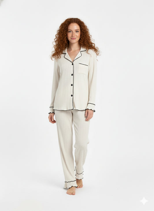 Bloom Lady Ribbed Knit pj