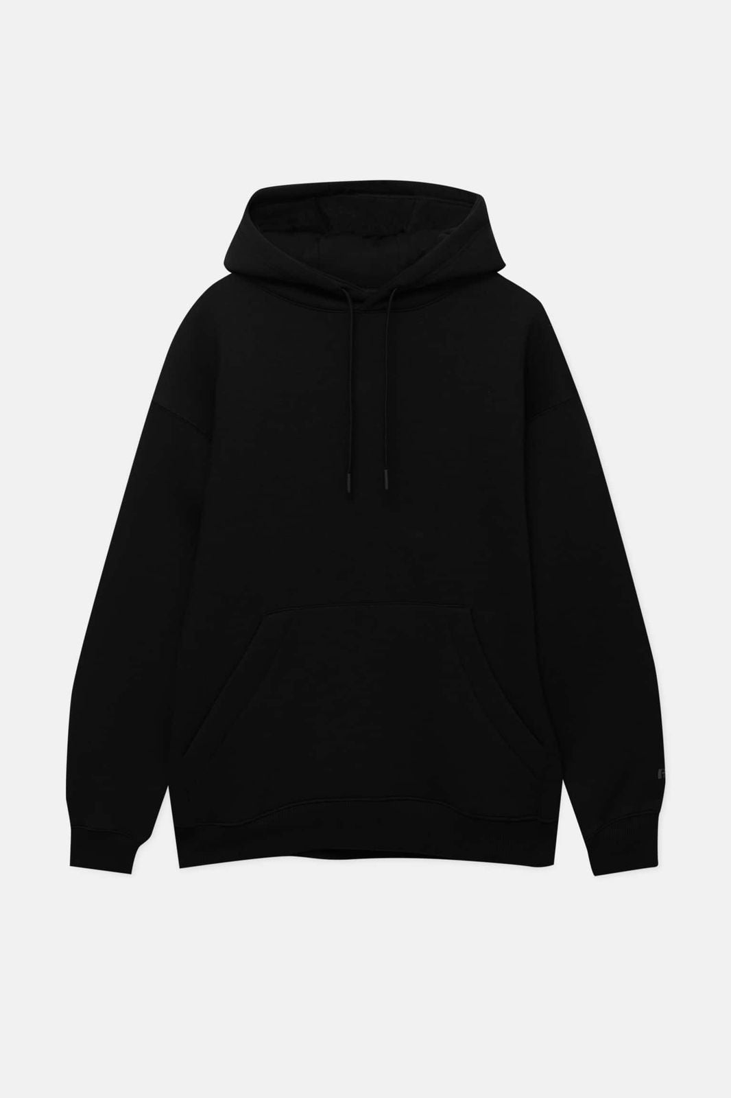 PULL&BEAR  Black Basic Hoodie