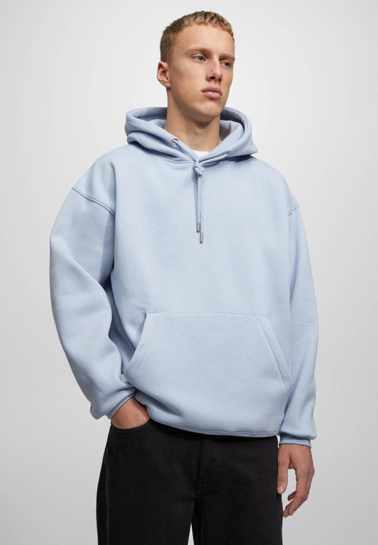 PULL&BEAR  Light Blue Basic Hoodie