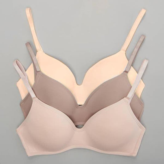 Rene Rofe 3 Pack Comfort Wire-Free Bras