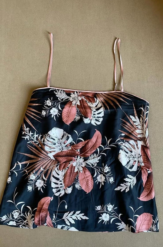 Victoria's Secret Brown Floral Top