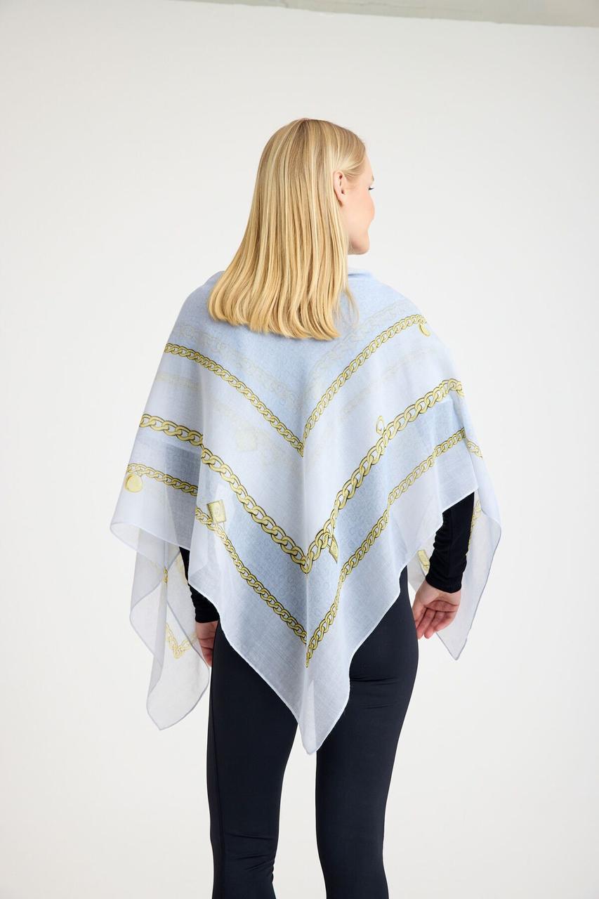 GUESS Babyblue Chain Scarf