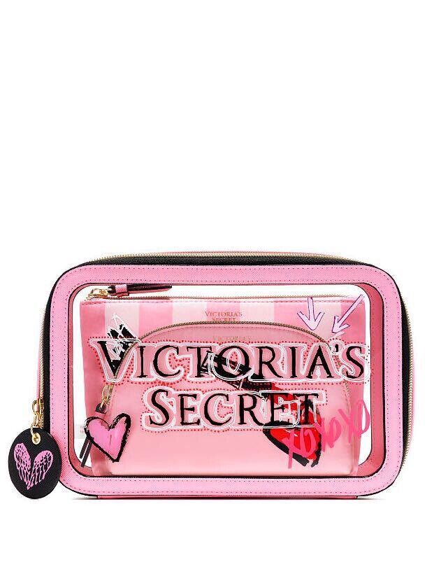 Victoria's Secret 3-Piece Makeup Bag