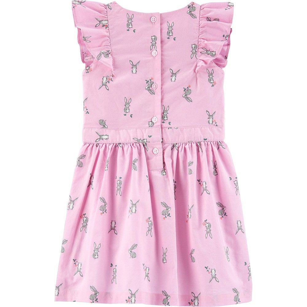 Carter’s Pink Bunny Flutter Dress