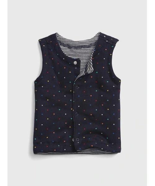 GAP Baby Navy Stars/Stripes Reversible Vest