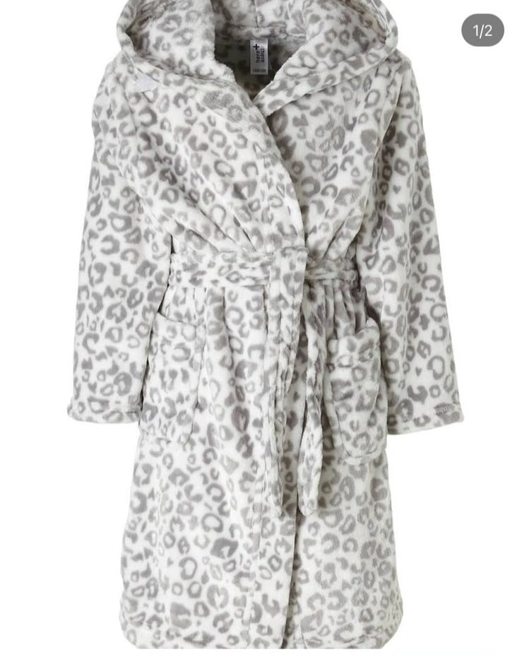 C&A Leopard Fleece Robe