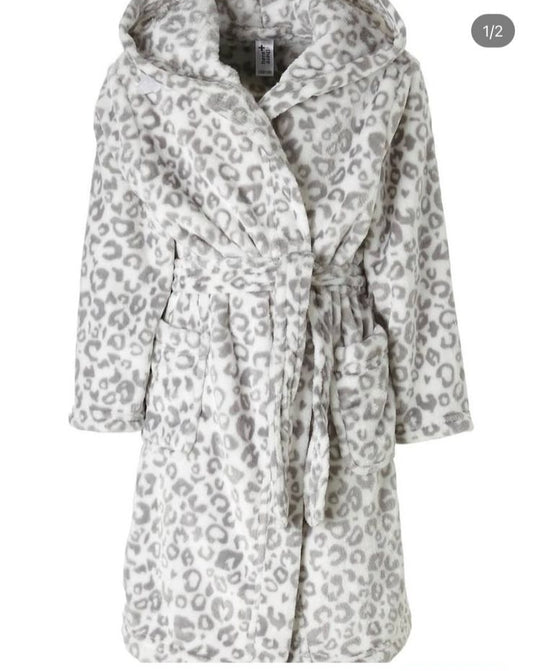 C&A Leopard Fleece Robe