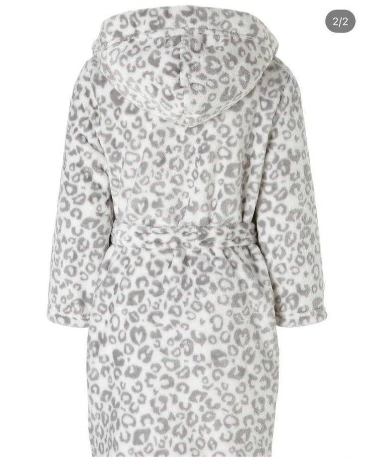 C&A Leopard Fleece Robe