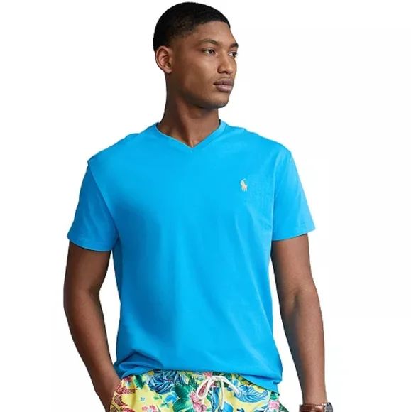 Polo Ralph Lauren Blue Crewneck T-Shirt