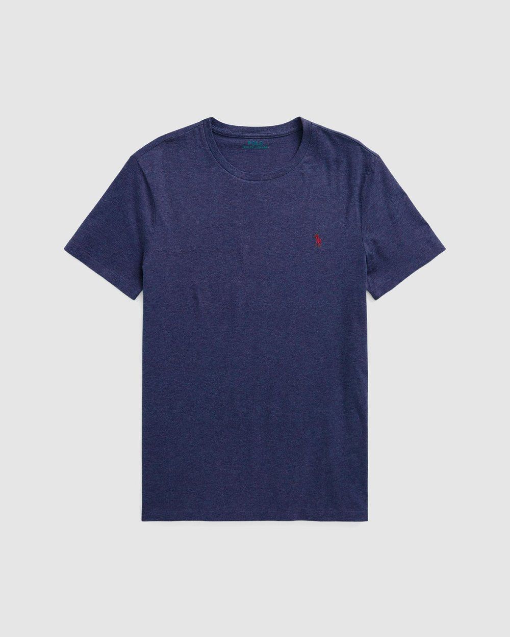 Polo Ralph Lauren Navy Crewneck T-shirt- Custom Slim Fit