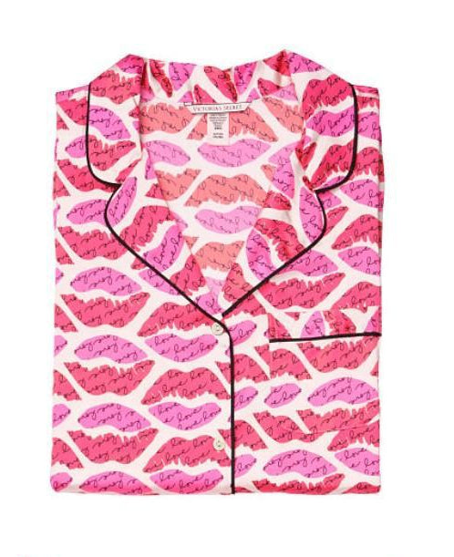 Victoria's Secret Pink Lip Print Top
