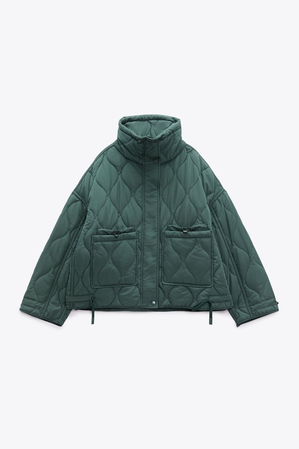 Zara Cotton Padded Puffer Jacket Lightweight