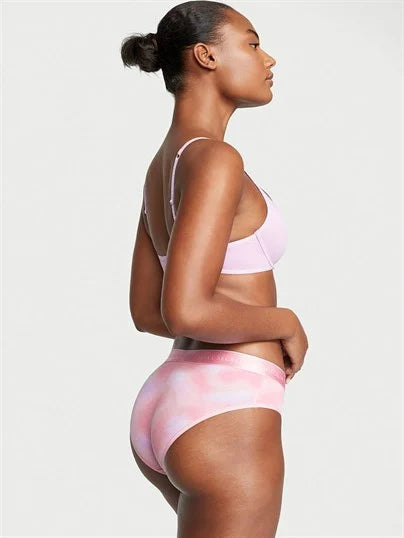 Victoria's Secret  Tie Dye Cotton Hiphugger Panties with Logo