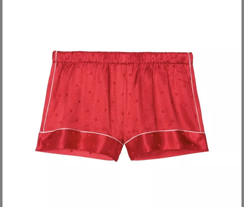 Victoria's Secret Red Polka Dots Shorts