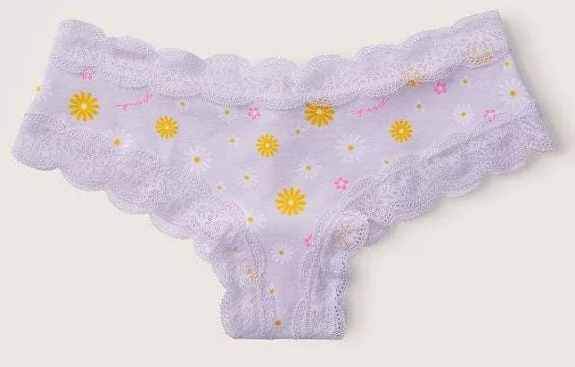 Victoria's Secret PINK Lace Trim Cheekster Pantie