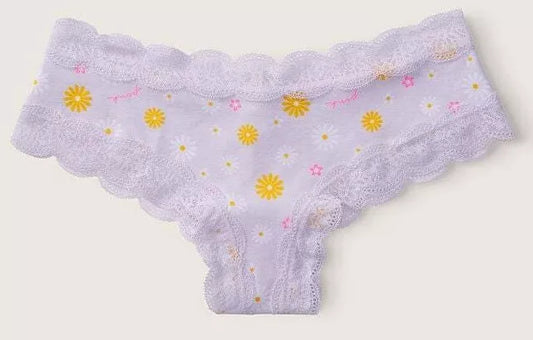 Victoria's Secret PINK Lace Trim Cheekster Pantie