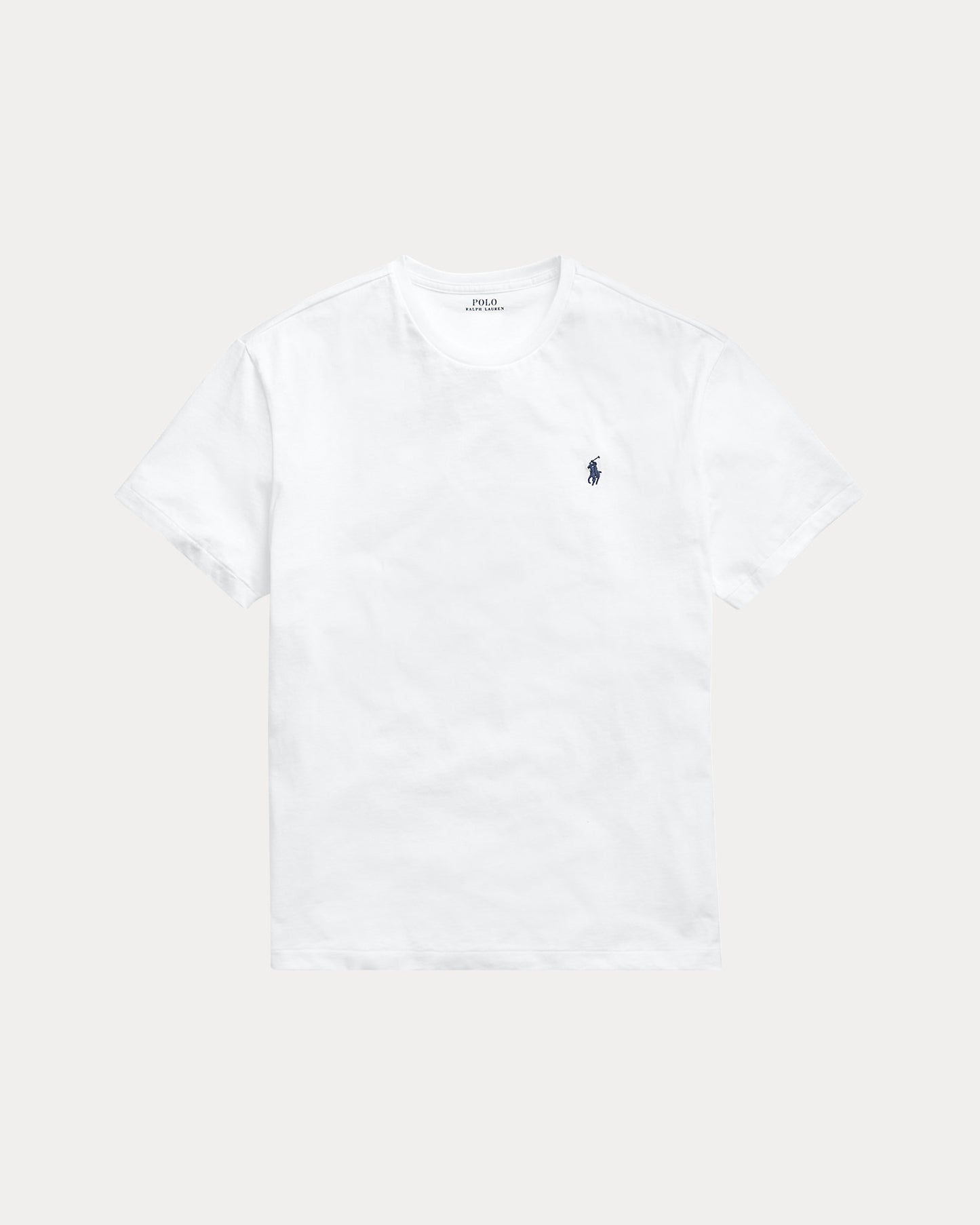 Polo Ralph Lauren White Crewneck T-Shirt- Classic Fit
