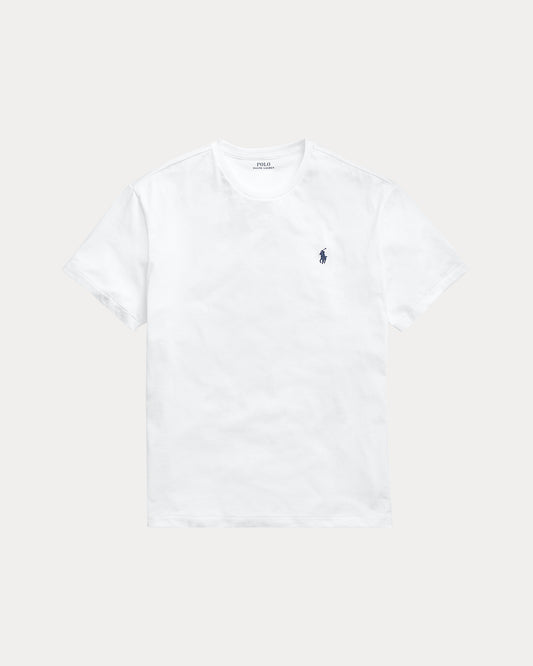 Polo Ralph Lauren White Crewneck T-Shirt- Classic Fit